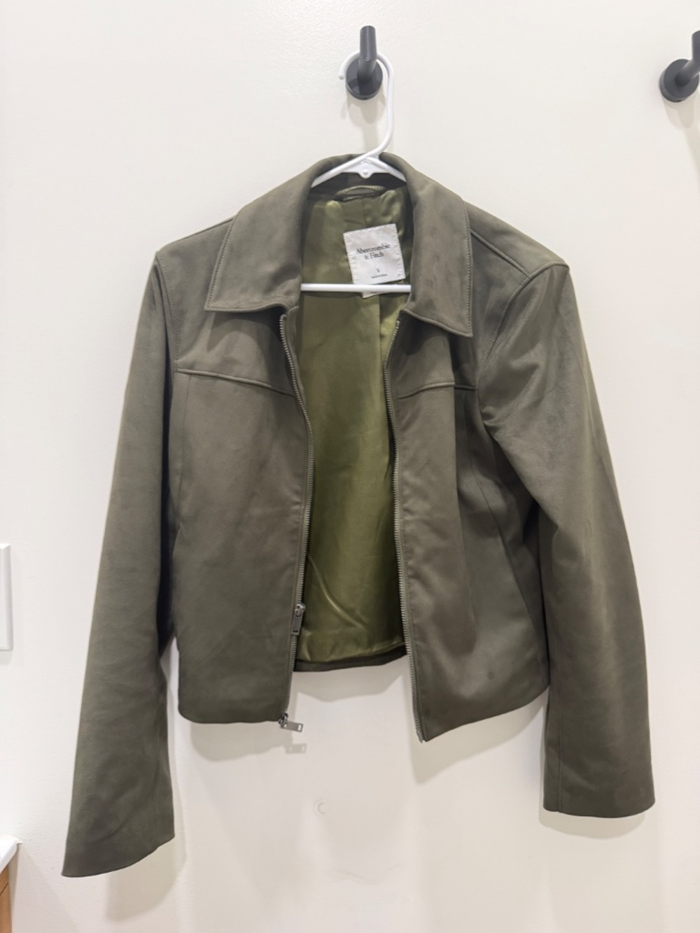 Abercrombie Faux Leather Jacket